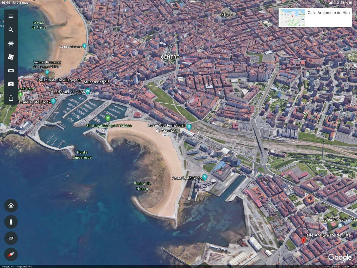 Apartmán Acuarium 1 Gijón Exteriér fotografie